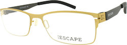 Escape Eyewear Rame Ochelari Metalice Auriu SR1...