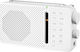 Sangean SR-36 Mini Radio Battery White