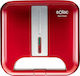 Solac SD5057 Sandwich Maker for for 2 Sandwiches Sandwiches 750W Red