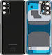 Samsung Καπάκι Μπαταρίας Μαύρο για Samsung A20s