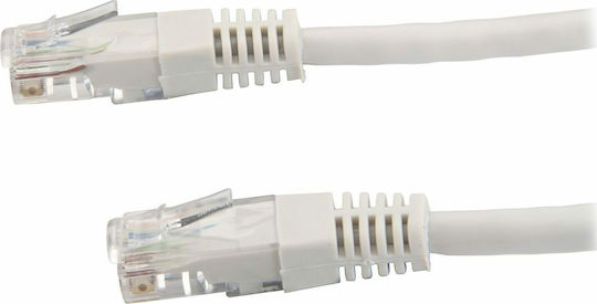 F/UTP Cat.6e (High Speed) Καλώδιο Δικτύου Ethernet 15m Λευκό