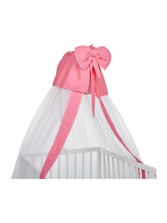 Mother Baby Κουνουπιέρα Κούνιας Bow Φούξια