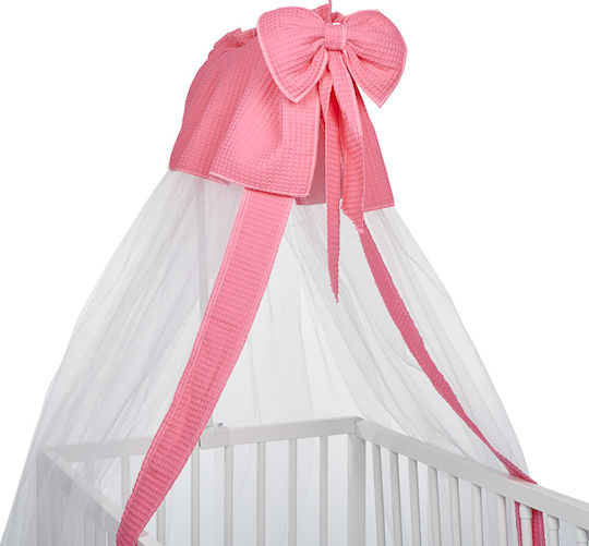 Mother Baby Κουνουπιέρα Κούνιας Bow Φούξια