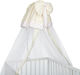 Mother Baby Mosquito Net Crib Harlequin Tulle 701815 Beige 500x180cm