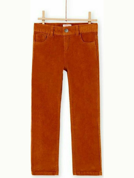 Dpam Kids Fabric Trousers Brown