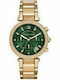 Michael Kors Parker Дамски Часовник 39mm Кварцов със Златен Метална Верижка