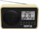 Gotie GRA-110C Tragbares Radio mit USB Schwarz