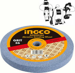 Ingco AGW200362 Πέτρα Λείανσης Δίδυμου Τροχού Κ36 200mm