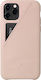 Native Union Clic Card Back Cover Leather Pink (iPhone 11 Pro)