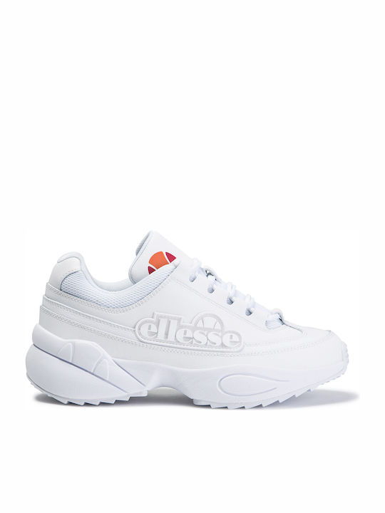 Q3 Sparta Γυναικεία Chunky Sneakers Λευκά