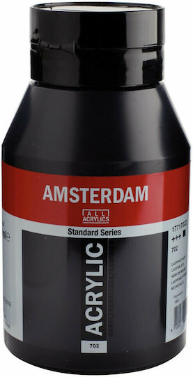 Royal Talens Amsterdam All Acrylics Standard Acrylic Paint Set Lamp Black 702 1000ml 1pcs