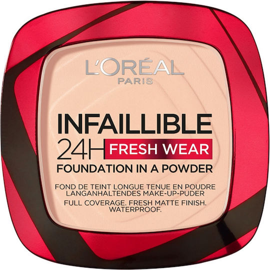 L'Oreal Paris Infaillible 24H Fresh Wear Сгъваеми 180 Розов пясък 9гр