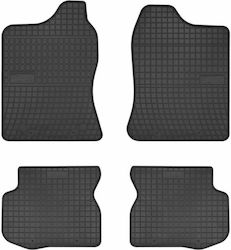 Frogum Set of Front and Rear Mats 4pcs from Rubber for Suzuki Jimny Black