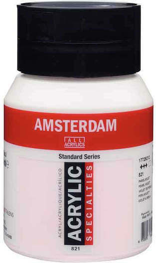 Royal Talens Amsterdam All Acrylics Standard Acrylic Paint Set Pearl Violet 821 500ml 1pcs