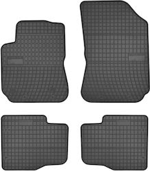 Frogum Σετ Μπροστινά και Πίσω 4τμχ για Citroen C4 Cactus 2014 Μαύρα