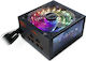 Inter-Tech Argus RGB-650W CM II 650W Black Computer Power Supply Semi Modular 80 Plus Gold