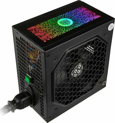 Kolink Core RGB 600W Μαύρο Τροφοδοτικό Υπολογιστή Full Wired 80 Plus Standard