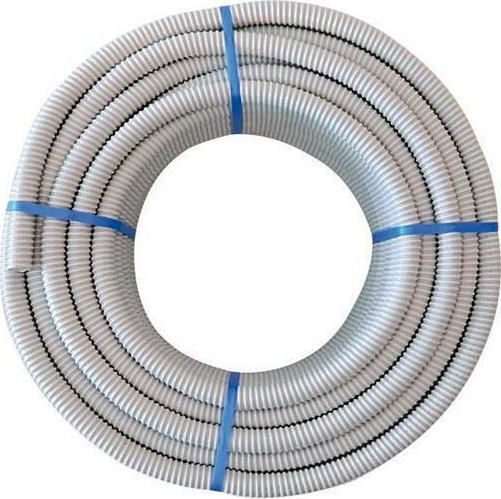 Eurolamp 151-21804 Electrical Conduit with Diameter 16mm made of Plastic 1m Grey 151-21804