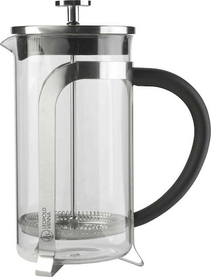 Leopold Vienna Inox French Press Coffee Maker Silver 1lt