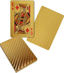 Plastic Card Deck Gold