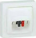 Legrand Oteo Steckdose Redner in Weiß Farbe 086039