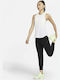 Nike Dri-Fit Bliss Luxe Παντελόνι Γυναικείας Φόρμας με Λάστιχο Μαύρο