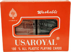 Usaroyal Set Plasticized Card Deck 9124