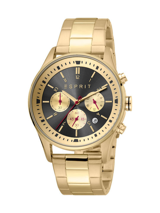 Esprit Uhr mit Gold Metallarmband