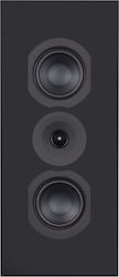 System Audio SA Saxo 16 Hi-Fi Speaker Wall Mounted 120W 2 No of Drivers W51xD10.5xH22cm. Black