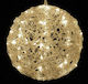 Lianos Illuminated Christmas Plastic Figure Ball White Length 50cm