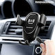 InnovaGoods Car Mobile Mount 4 to 6 Inches with Adjustable Hooks Black