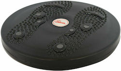 Welfit Welfit Twister W1705 Balance Scheibe Schwarz mit Durchmesser 25cm
