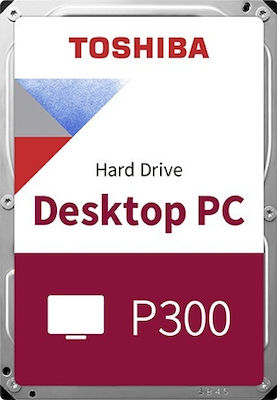 Toshiba P300 2TB HDD Hard Drive 3.5" SATA III 5400rpm with 128MB Cache for Desktop