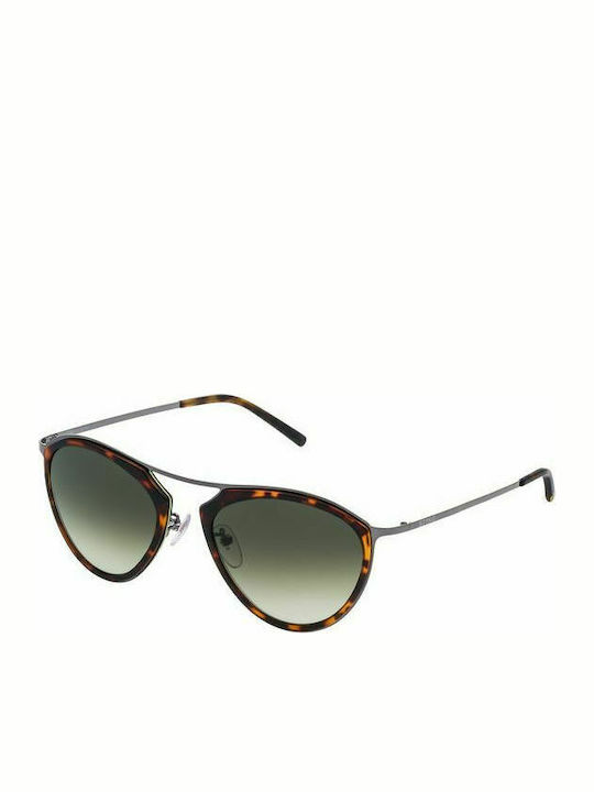 Sting Sunglasses with Multicolour Frame and Green Gradient Lens SST075 0E80