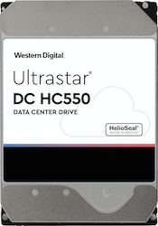 Western Digital Ultrastar DC HC550 18TB HDD Σκληρός Δίσκος 3.5" SATA III 7200rpm με 512MB Cache για Server / NAS