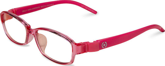 Celly Anti Blue-Ray Glasses Kids Screen Protection Glasses in Rosa Color