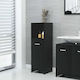 vidaXL Floor Bathroom Column Cabinet L30xD30xH9...