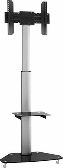 Sbox FS-500 FS-500 Suport TV pardoseală până la 70" și 40kg Suport cu role