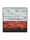 InTheBox Murus Red Painting on Canvas 82x82cm