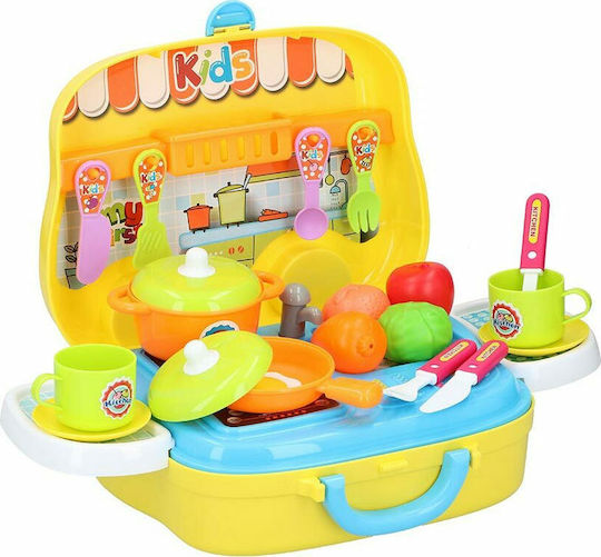 Eddy Toys Cooking Game / Kitchenware Kitchen set in Carrying Case 26pcs