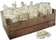 Liberta Madera Deco Holz Dekoration 20Stück