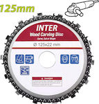 Inter 753154 Cutting Disc Wood 125mm with 14 Teeth 1pcs