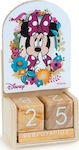 Taufgeschenk mit Kalender Minnie Bloom aus Holz 48Stück