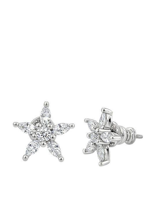 Rebecca Ohrringe aus Silber mit Steinen