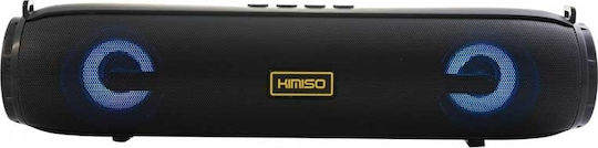 Kimiso KMS203 Ηχείο Bluetooth 10W με Ραδιόφωνο και Διάρκεια Μπαταρίας έως 3 ώρες Μαύρο