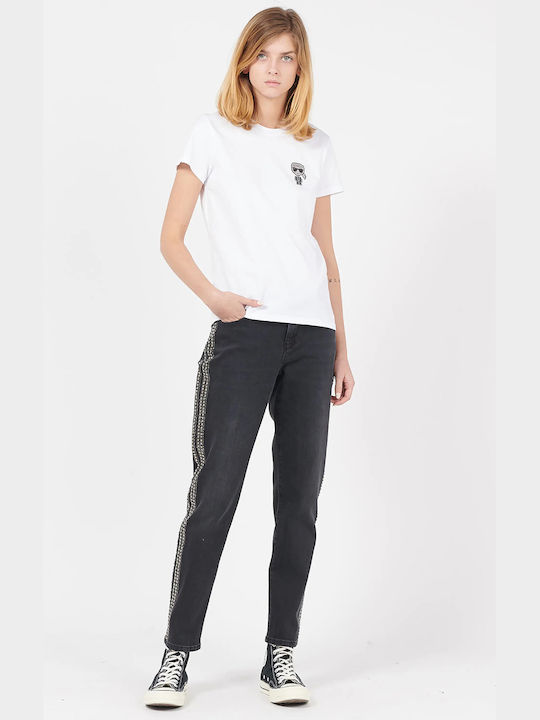 Karl Lagerfeld Women's Jean Trousers Gray