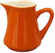 Art et Lumiere Milk Jug Serving Orange