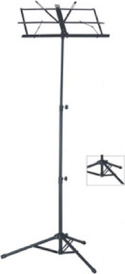 FZone FZS-02 Music Stand Maximum Height: 141cm Black with Carrying Bag