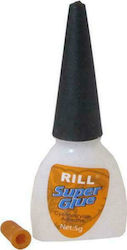 Rill Υγρή Κόλλα Στιγμής Super Glue Κυανοακρυλική 6τμχ 5gr