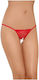 Softline 2322 String Γυναικείο Sexy String Red